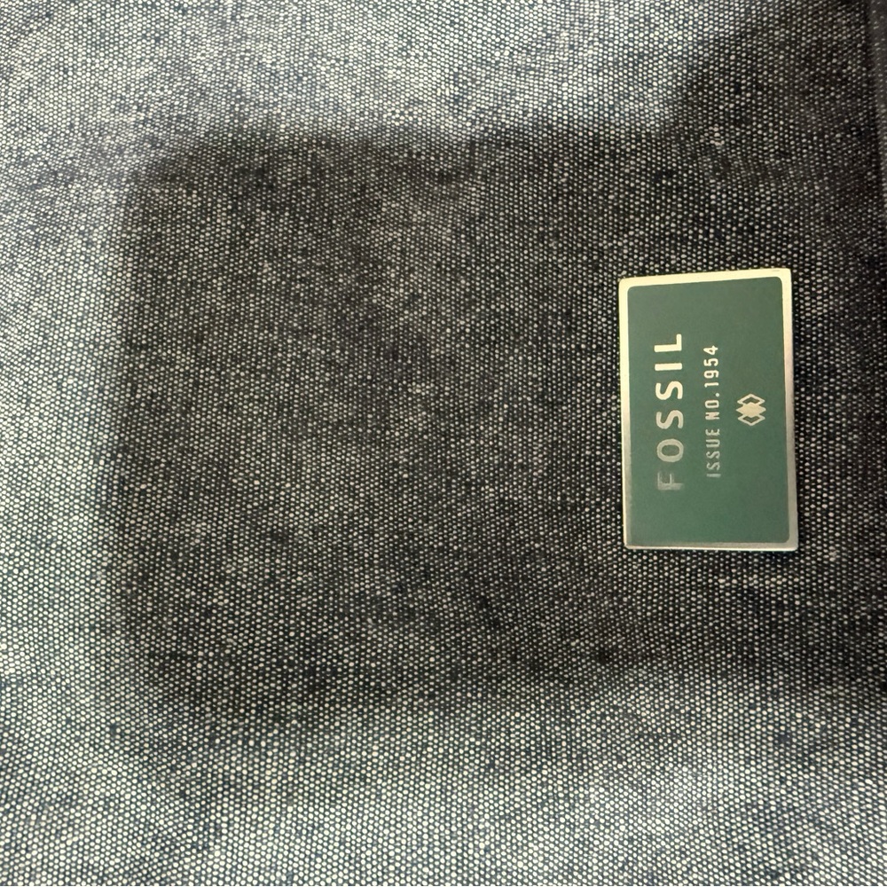 Beautifully Fossil denim backpack. Like new condition. - Picture 3 of 4